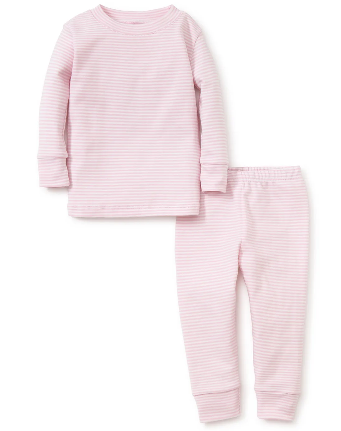 Kissy Kissy Simply Stripes Snugfit Pajama Set in Pink