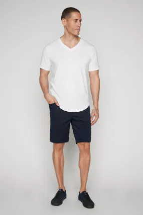 LENNON - Mens Rolled Up Shorts - Navy