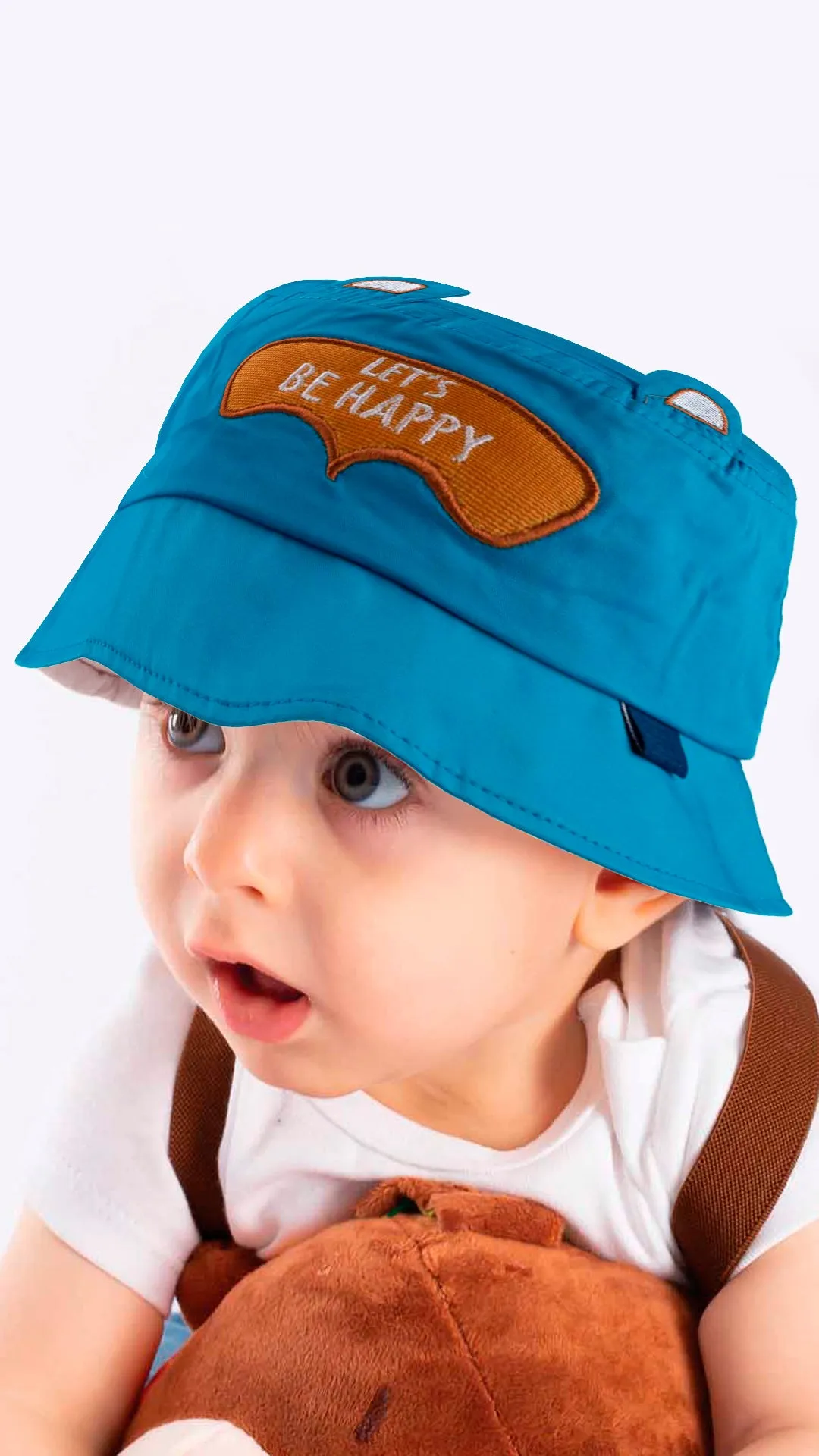 Let'S Be Happy Old-Baby Bucket Hat 1-3 Years