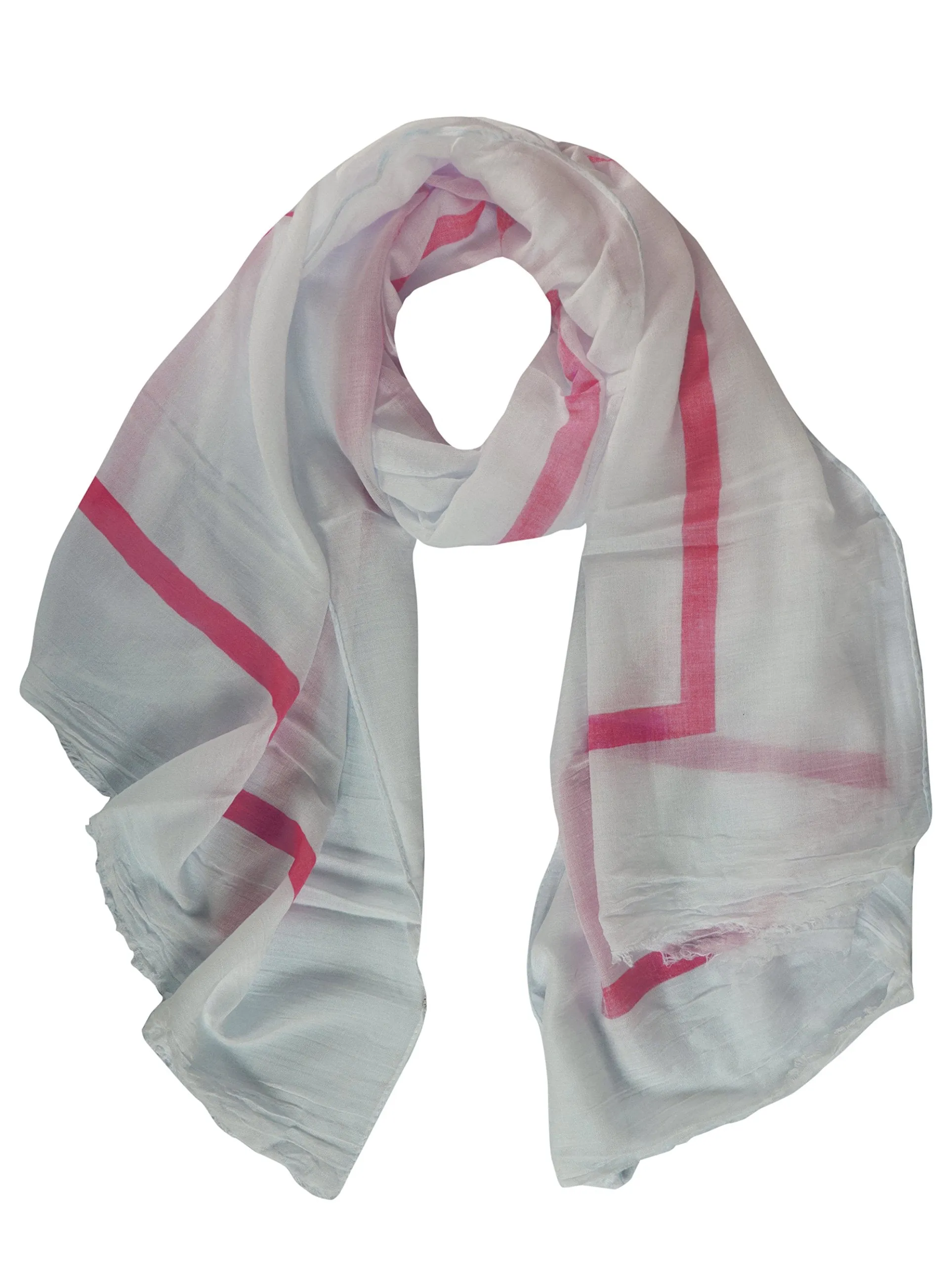 Lightweight Cotton Blend Sophisticated Scarves Shawls