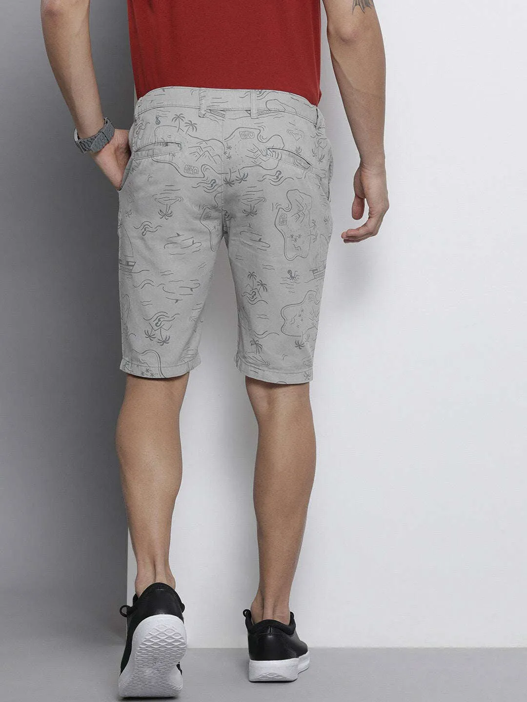 Men Abstract Shorts