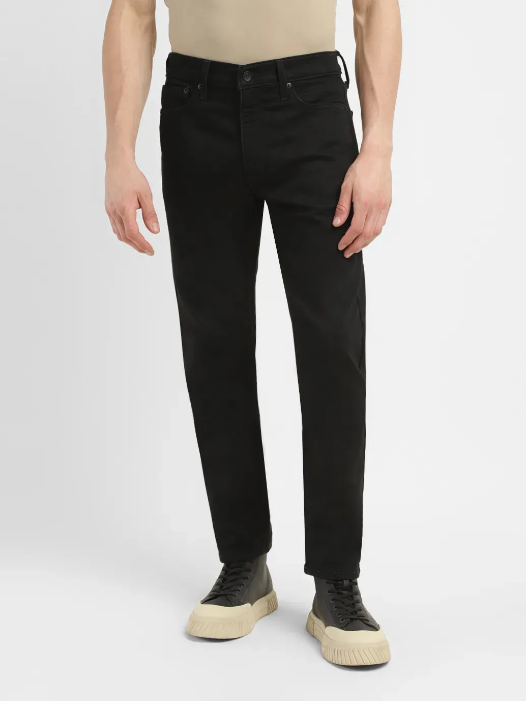 Men's 512 Black Slim Tapered Fit Jeans