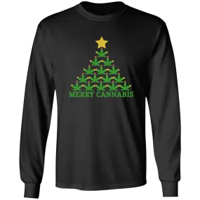 Merry Cannabis 2 Long T-Shirt