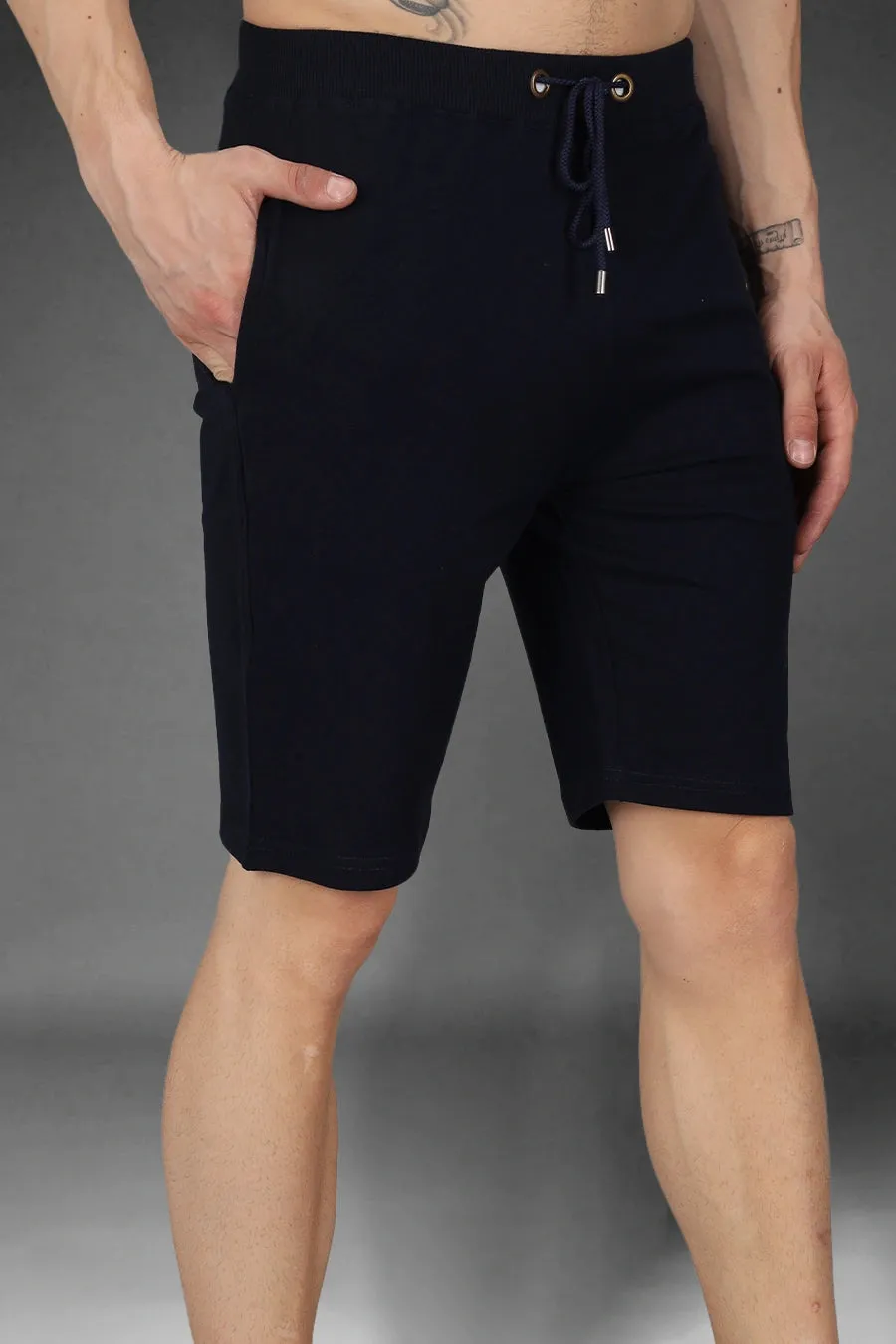 Midnight Blue - Terry Shorts