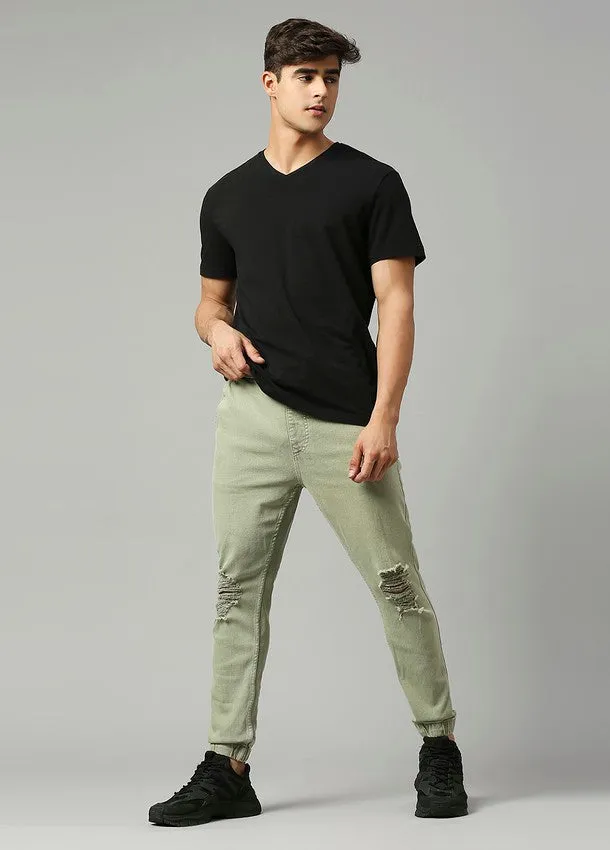 Olive Depp Colored Jogger