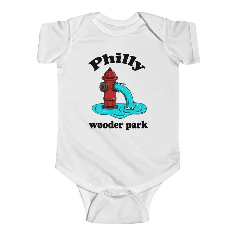 Philly Wooder Park Baby Onesie