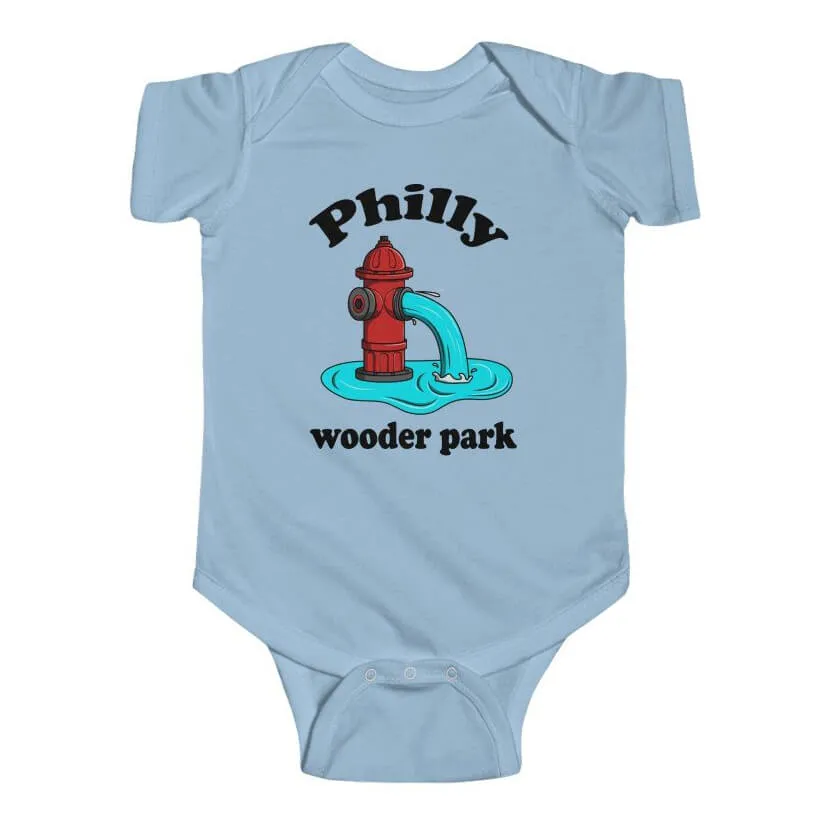 Philly Wooder Park Baby Onesie