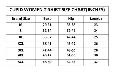 Plus Size Cotton T-shirts For Summer - Peach