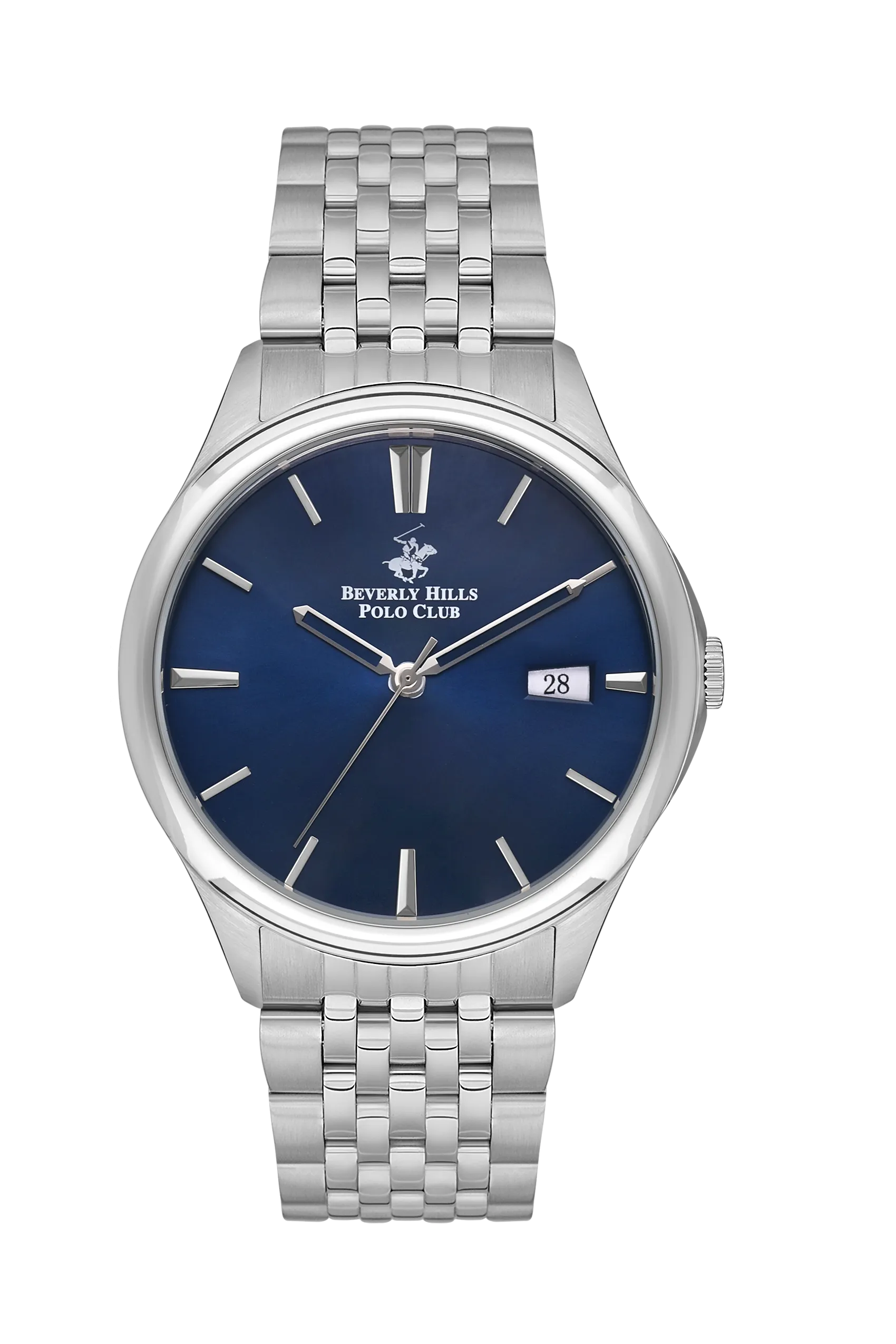 Polo - BP3579X.390 Gents 3 Hands - Date Dark Blue Ceramic Sapphire Coated Glass