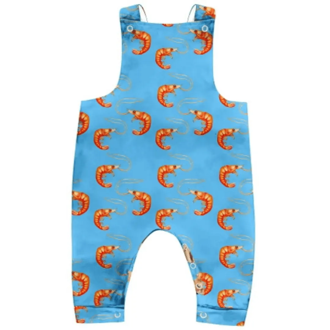 Prawn Posse Long Leg Overalls