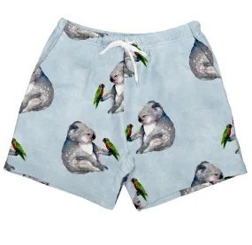 PREORDER Koala & Lorikeet Play Shorts (Ships w/c 16th Sept)