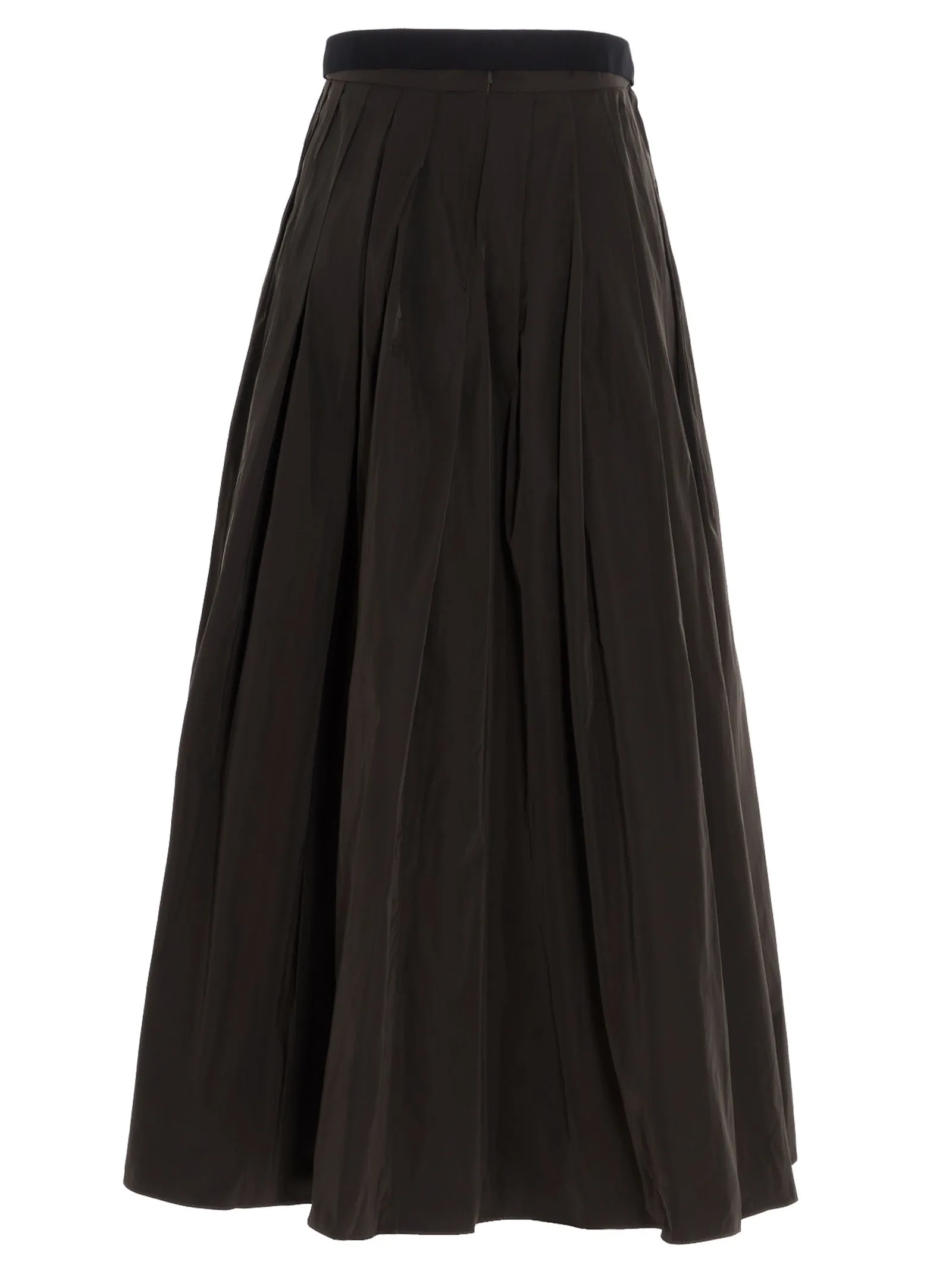 'S Max Mara Pleated Midi Skirt