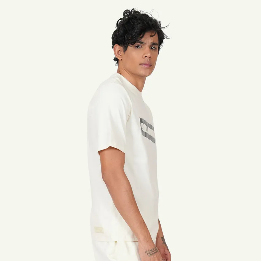 S/S TEE CAMO BANNER MEN'S T-SHIRT - STAR WHITE