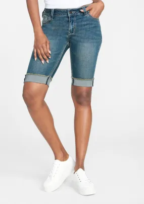 Tall Alanna Low Rise Jean Shorts