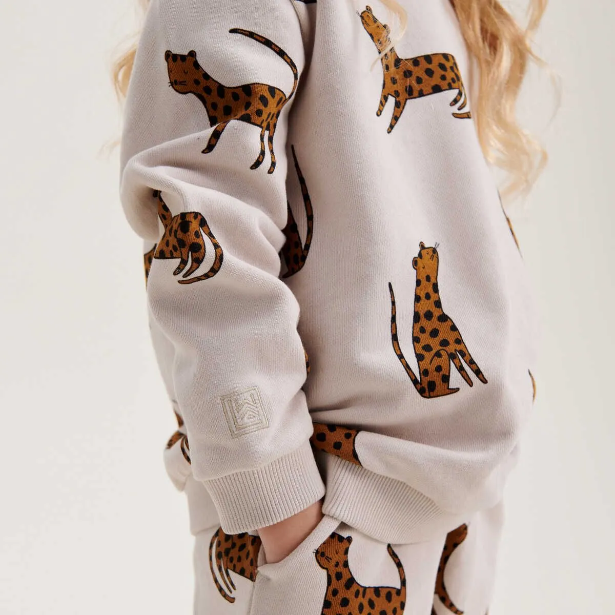 Thora Sweatshirt - Leopard/Sandy