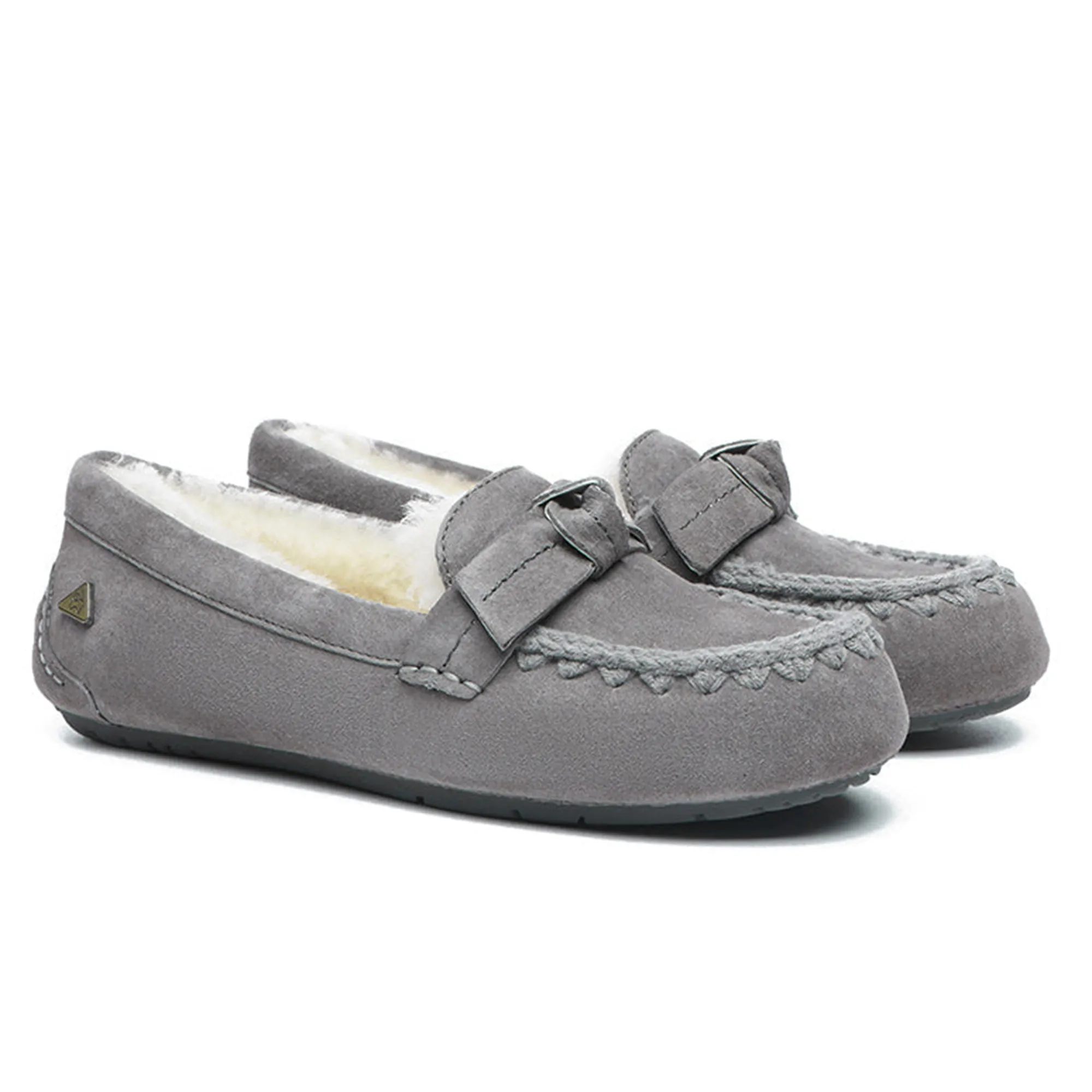 UGG Woven Bow Moccasin