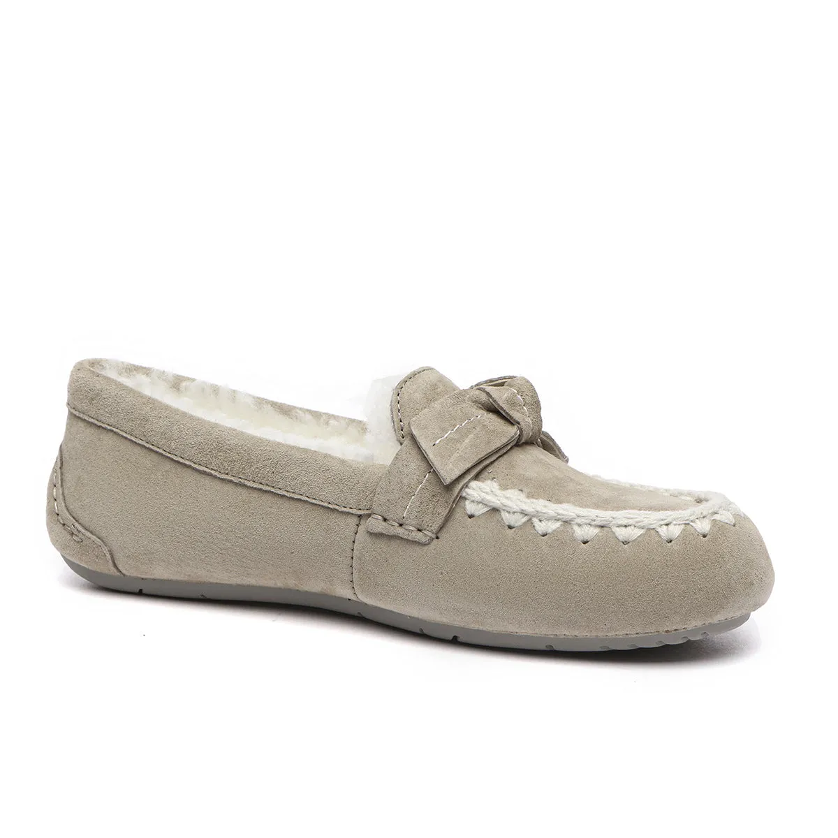 UGG Woven Bow Moccasin