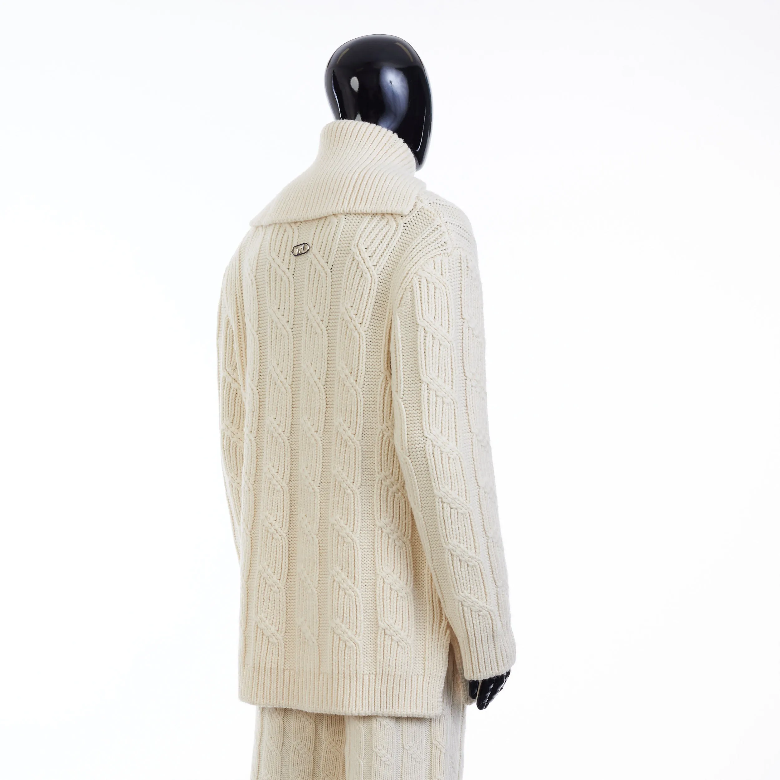 White Wool Pullover