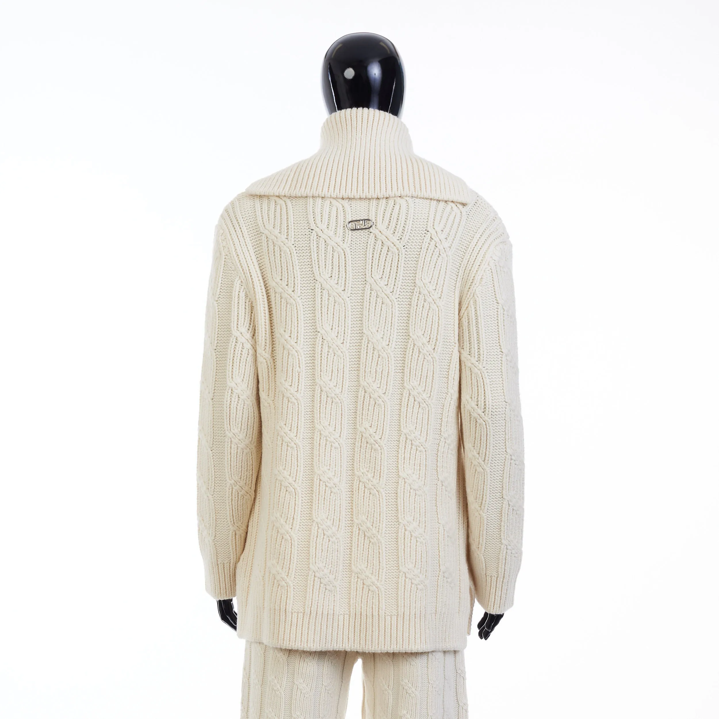 White Wool Pullover