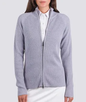 Women's Brandy Rib Full-Zip Sweater