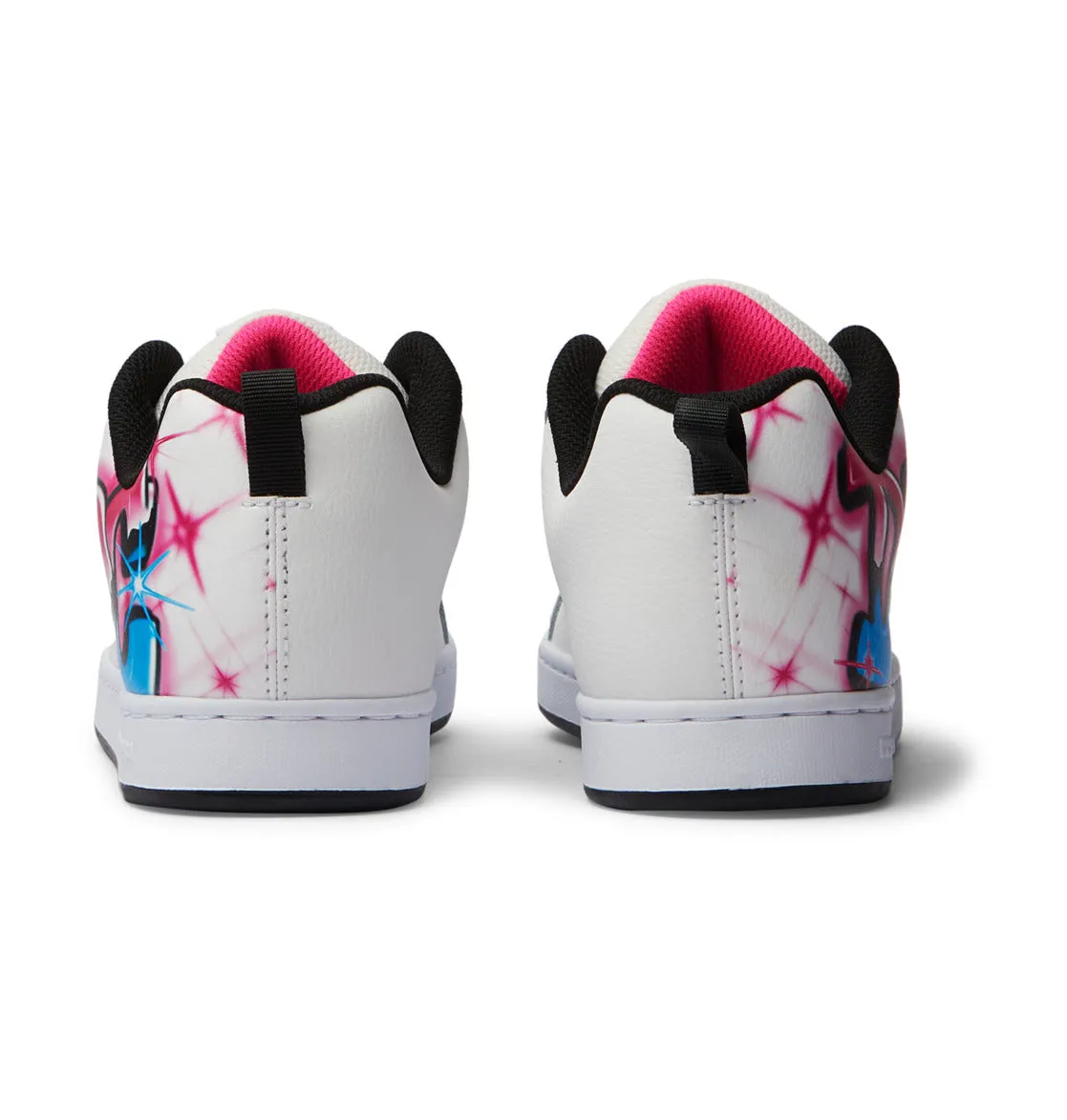 Stylish Womens Graffiti Print Court Graffik Sneakers