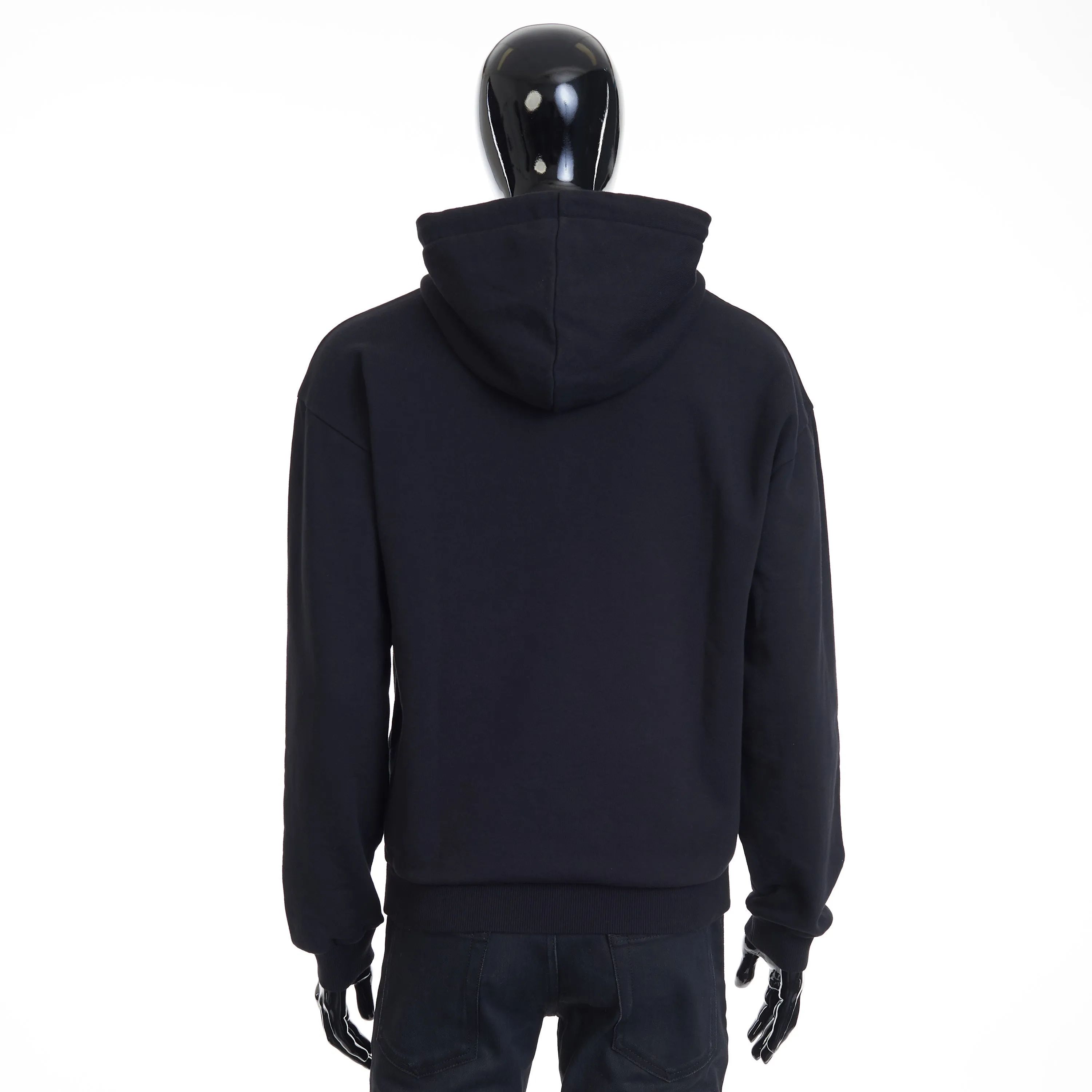 x ALAN VEGA Loose Hoodie "Everything Special Deadly Wait" Print In Cotton Fleece